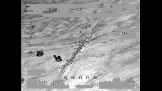 🚁 Anti-ISIS Operation | Iraqi Mi-35 Attack Helicopters Obliterate ISIS Convoy in Al-Anbar Dese | RCF