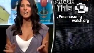 Freemasonry Watch on G4's 'Attack of the Show' with Olivia Munn (2007)