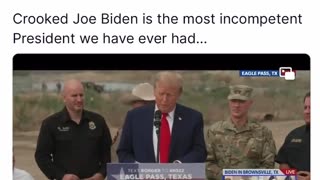 💥 Trump Truth - Crooked Joe Biden is the most incompetent President we have ever had...