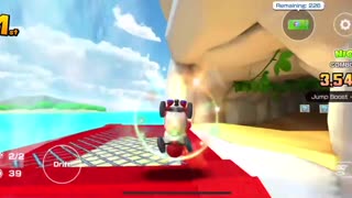 Mario Kart Tour - Toe-Bean Balloons Glider Gameplay (Cat Pipe 1 High-end Pull Reward)