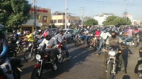 Protesta de mototaxistan