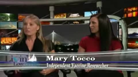 Mary and Dr. Renee Tocco on the Evening News