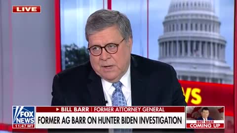 Barr SLAMS Biden Over Hunter's Laptop: He "Lied To The American People"