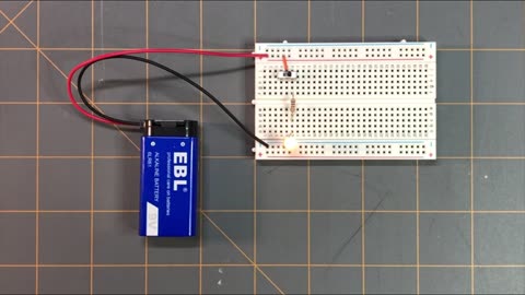 Fundamentals of Electronics: LEDs (LED w/ Current Limiting Resistor)