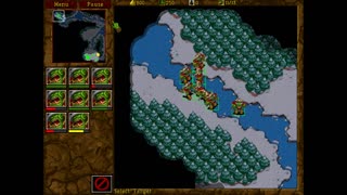 Warcraft 2 (Tides of Darkness) - Orc Campaign 1 through 3