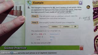 Gr 6 - Ch 6 - Lesson 4 - Algebra: Write Expressions