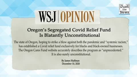 Oregon wants to deny $62 million in COVID relief to residents who aren't black, sparking a lawsuit