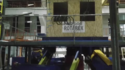 Seismic test Unic Rotarex® steel house