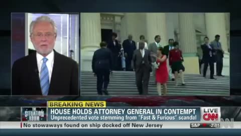 FLASHBACK: Obama's Attorney General Eric Holder held in Contempt of Congress