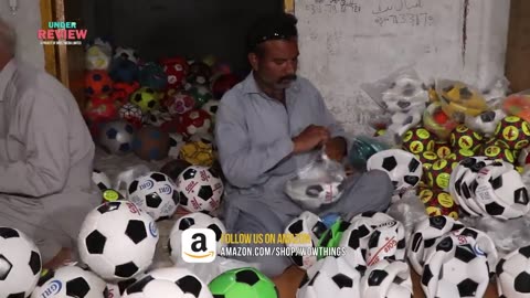 "Unveiling the Incredible Craftsmanship: Soccer Ball Making Technique"