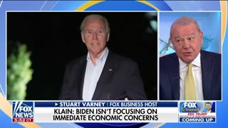 Stuart Varney: Biden can't run on issues, so he's portraying Trump as a 'tyrant'