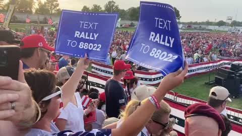 Sheriff Says 35,000 to 45,000 Attendees at Trump Ohio Rally