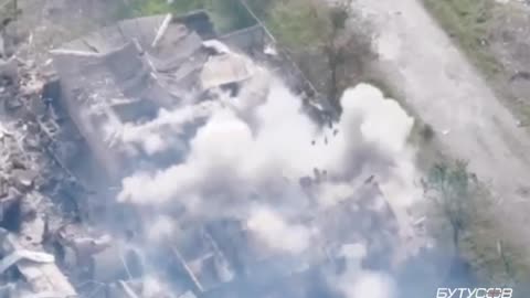 Ukrainian Drones Blowing the Roof Off