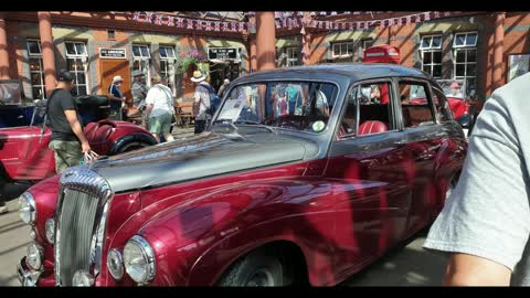 CLASSIC CARS SEVERN VALLEY, WORCESTERSHIRE , ENGLAND