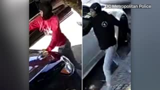 DC Police release pictures of suspects and car from shooting of NFL player