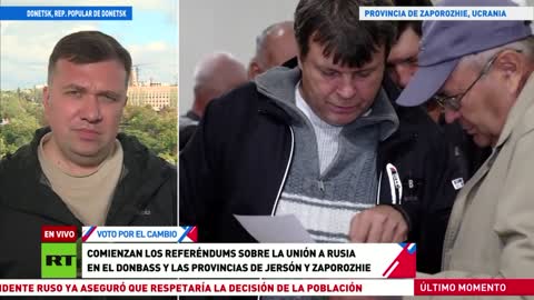 Iniziano i referendum nelle repubbliche di Donbass, Kherson e Zaporozhie per unirsi alla Russia.Non si voterà solo in questi territori: anche in Russia sono stati aperti seggi elettorali per i rifugiati provenienti da queste regioni.