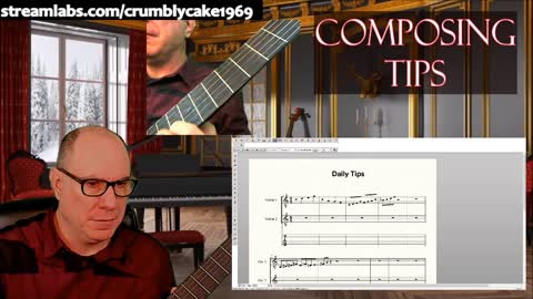 Composing for Classical Guitar Daily Tips: Melodic Harmony