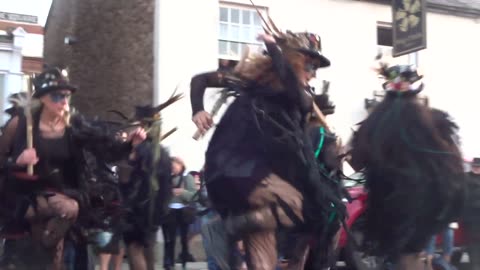 Beltane Border Morris - Cross Tree - Chagford - 3 Aug 23