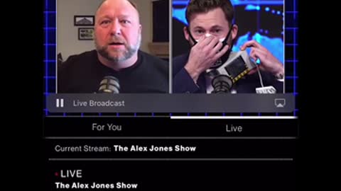 Alex Jones Shows You Carbon Dioxide While Wearing a Mask