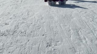No sled, no problem!