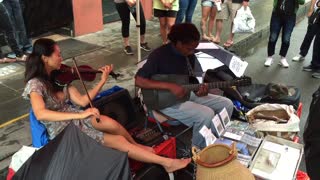 StairWay To Heaven Instrumental Duet By Tanya & Dorise | New Orleans French Quarter