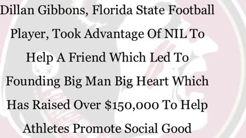 Florida State Football NIL Doing Good