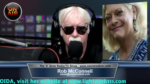 The 'X' Zone Radio/TV Show with Rob McConnell: Guest - JEAN BROIDA