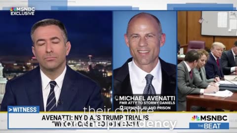 Michael Avenatti Leaves MSNBC Host Speechless, Throws Cold Water On Alvin Bragg’s Trump Case