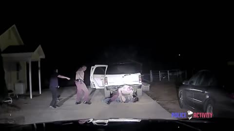 Police Dashcam Shows Take Down Of Suicidal Man Armed With Rifle