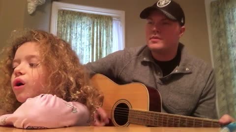 Godfather And Goddaughter Sing Autism Inspired Song For Family Member
