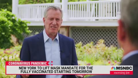 Medical Tyranny: "If You Are Vaccinated, You Get More Freedom" - Bill DeBlasio