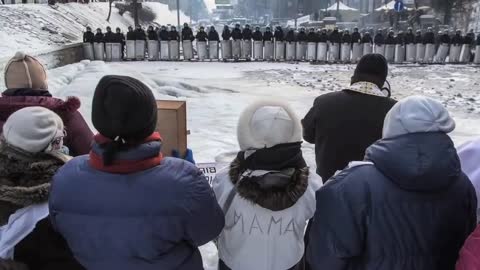 Video message of a girl from the Maidan to the world