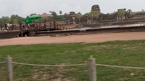 Cycling AngkorWat Temple Very Exciting