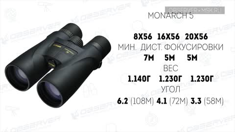 Бинокль Nikon Monarch М5