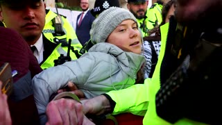 Greta Thunberg detained at climate protest in London