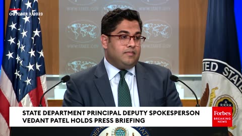 JUST IN- State Department Holds Press Briefing Amid Growing Indian-Canadian Tensions