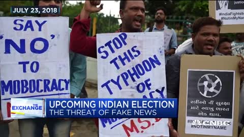 Social media companies aim to fight fake news ahead of India's election
