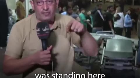 Reporter Ditches Protective Gear, Breaks Down After Hearing His Colleague & His Family Were Killed