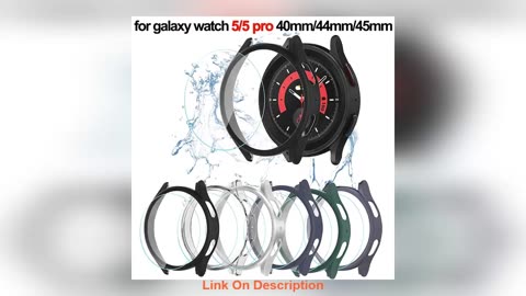 Top Cover+Tempered Glass for Samsung Galaxy Watch 5/