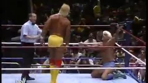 Ric Flair vs Hulk Hogan 1991