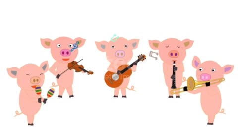 singing pigs