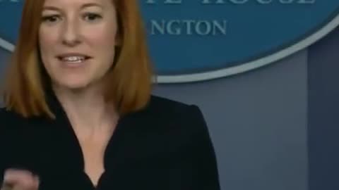 "We may be on the other side of the former president," said White House Press Secretary Jen Psaki.