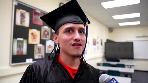 California inmates earn high school diplomas