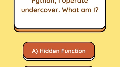 Python's Secret Agent - Coding Riddles