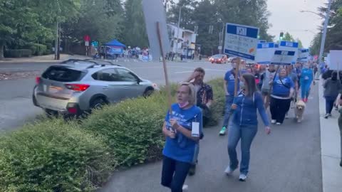 The Picket at Seattle Children’s Hospital has started