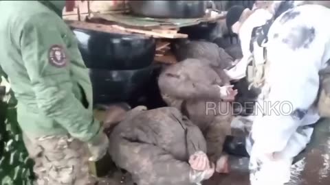 Taken position and prisoners of the AFU in the Avdiivka direction.