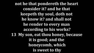 Proverbs 24 King James version