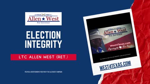 LTC Allen West on Election Integrity