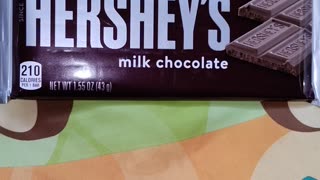 Eating Hershey's Milk Chocolate, Dbn, MI, 3/4/24