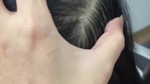 Pluck gray hair in a healthy way #3
